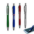 Stylus Click Ballpoint Pen,with digital full color process